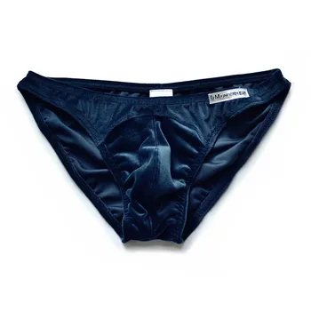 Velvet Heren Onderbroek Ondergoed Sexy Badmode Zwembroek DM Hip Push-Up Gay Shorts Bikini Voor Mannen Beach badpak Sissy Slipje