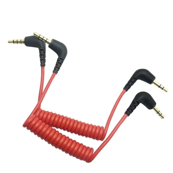 Vervanging van 3.5 mm naar 3.5 mm TRS-POLIGE Adapter Kabel voor REED SC7 SC2 Door Video MIC Draadloze GAAN