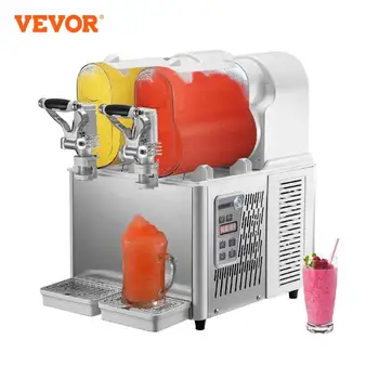 VEVOR 3/6L 1/2 Pot Commerciële Slushie Machine Slush Maker Bevroren Drank Dispenser Ice-Cool Sap Smoothie Granita Verkoopmachine