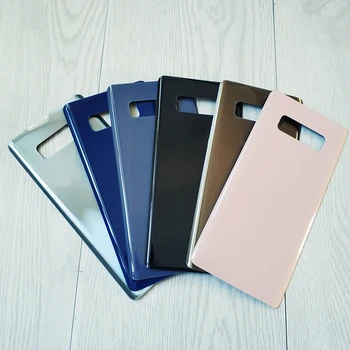 Voor de Samsung Galaxy Note 8 N950 Terug batterijdeksel Glazen achterklep Deksel Replacemet voor Samsung Note8 opmerking 8 Cover