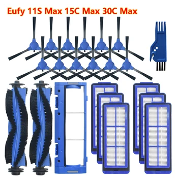Voor Eufy 11S Max -15 ° C Max 30C Max Robot Stofzuiger Main / zijborstel HEPA-Filter Belangrijkste Penseel Dekking van Vervangende Onderdelen