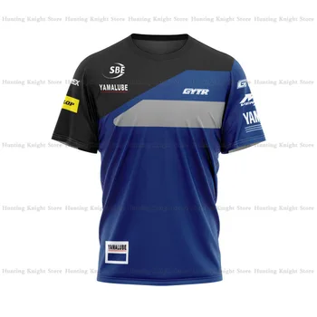 Voor Yamaha GYTR Moto Factory Racing Motorcross Team Sport T-shirt Motorfiets Blauwe Mannen de Zomer Snel Droog Niet Doen Vervagen Truien