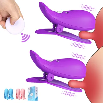Vrouwelijke Borst Klemmen Vibrator, Toys Voor Vrouwen Tepels Massage van de G-spot Stimulator Nipple Sticker Vibrators Speeltjes voor Volwassenen Supples