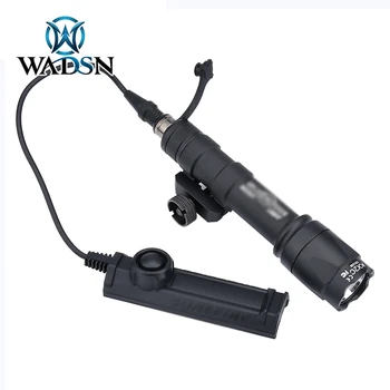WADSN M600 M600C Surefir Zaklamp met Wit LED-Licht, Dubbele Functie van de Afstandsbediening Druk Schakelaar M300 Passen 20mm Picatinny Rail