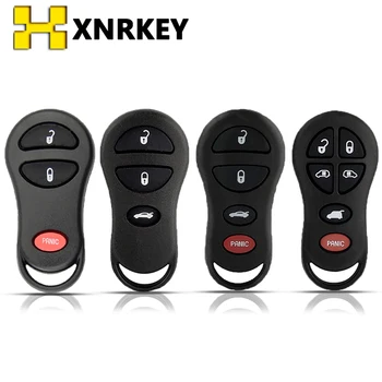 XNRKEY Smart Remote Control Car Key Shell Cover voor Chrysler Sebring Voor Jeep Liberty Dodge Zender Vervangende Toets Geval