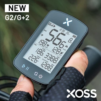 XOSS G2 G+2 fietscomputer Draadloos GPS Fiets Snelheidsmeter Roadbike MTB Waterdichte ANT+ Cadans, Snelheid Slimme fietscomputer