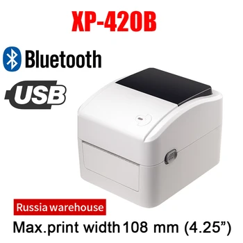 XP-460B/420B 4inch Shipping label/Express/Thermal Barcode Label printer die Compatibel is met de scheepvaart label 4x6 inch Label
