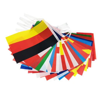Xvggdg 25-65M 100-200 stuks verschillende Landen String Vlag Wereld Banner Gors bar home party decoratie