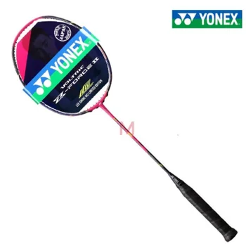 YONEX Badminton Racket VTZF2LD VT Zwart Wit Roze Geel Racket Band Lijn Is Geschikt Voor de Game Training Super Licht-bestendig