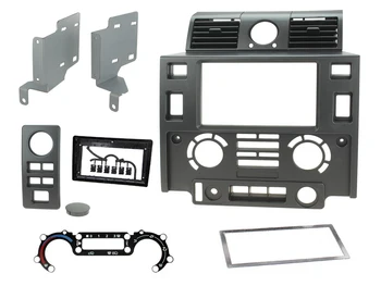 9 inch autoradio Winkelpuien voor Land Rover Defender 2007-2016 Paneel Dash Kit Installeren Trim Fascia Plaat Console Cover Bezel Adapter