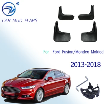 Auto Voor Achter Slikranden Fender Splash Bewakers Spatlappen Accessoires Voor Ford Fusion/Mondeo Gegoten 2013-2018