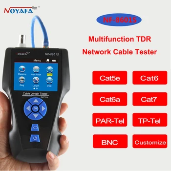 NOYAFA NF-8601S Multifunctionele TDR Enthernet Kabel Tester voor Rj45 Rj11 BNC Cat5 Cat6 6E Cat7 POE Netwerk Ping Test Netwerk Kabel Tracker